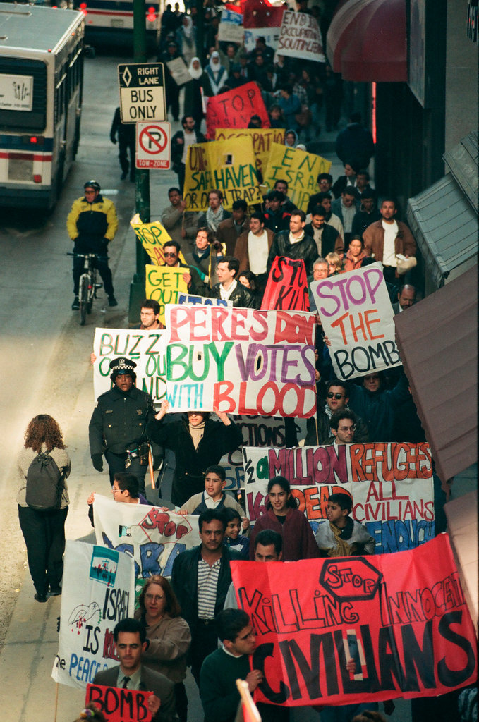 Arab community protests Israel - Chicago Sun-Times