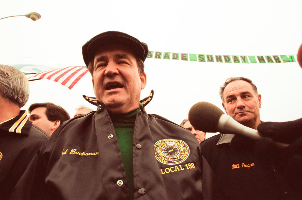 Pat Buchanan in parade - Chicago Sun-Times