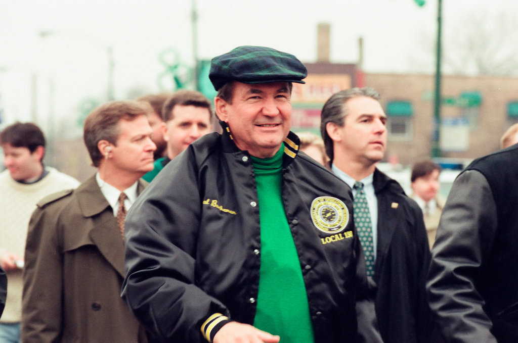 Pat Buchanan in parade - Chicago Sun-Times