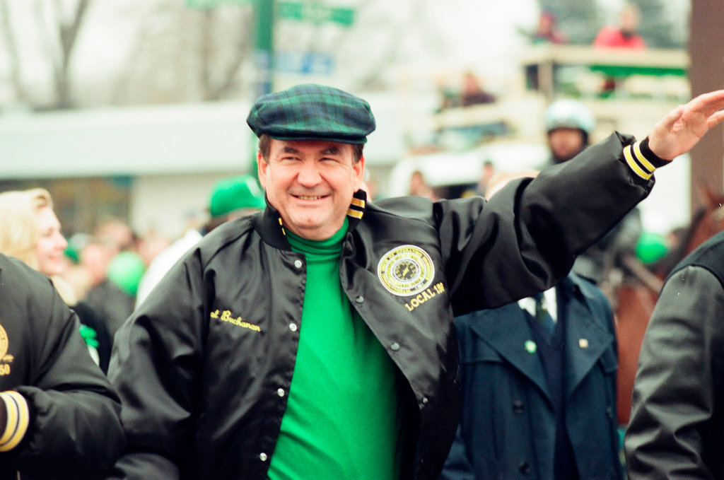 Pat Buchanan in parade - Chicago Sun-Times