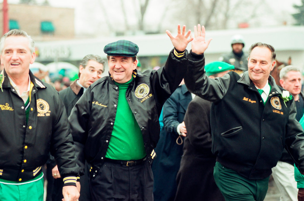 Pat Buchanan in parade - Chicago Sun-Times