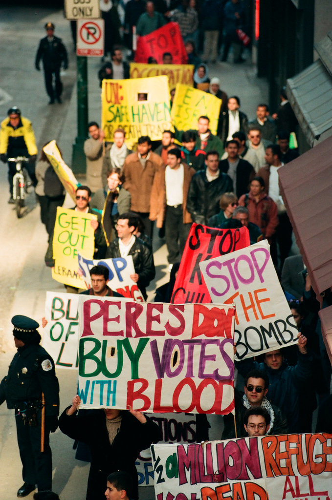 Arab community protests Israel - Chicago Sun-Times