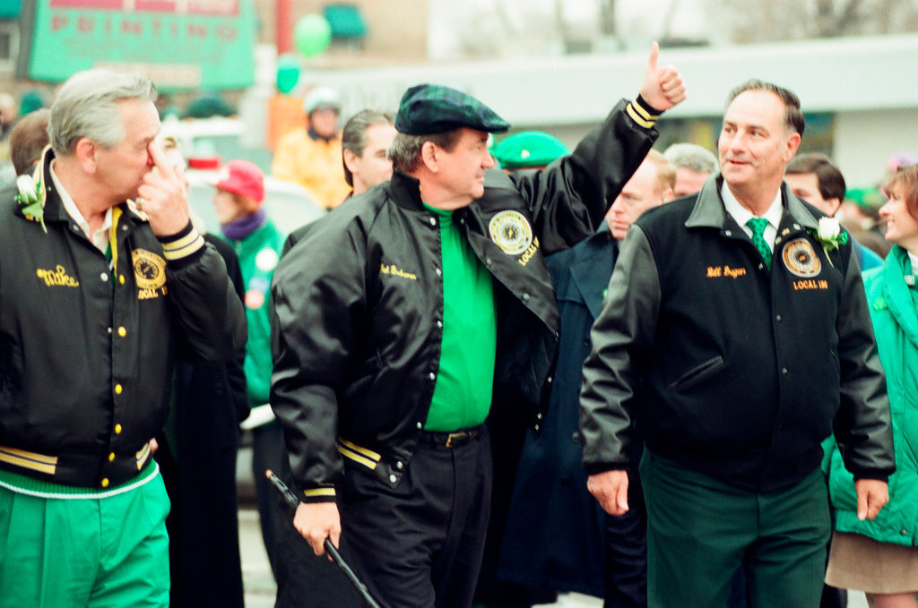 Pat Buchanan in parade - Chicago Sun-Times