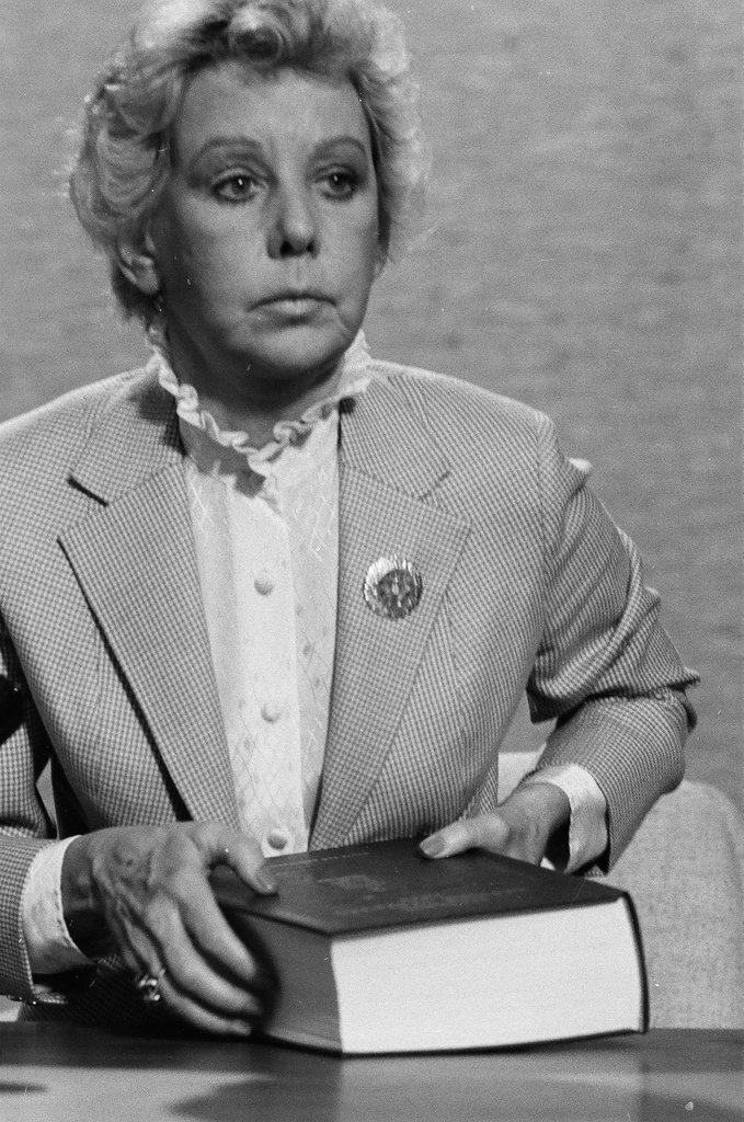Jane Byrne press conference - Chicago Sun-Times