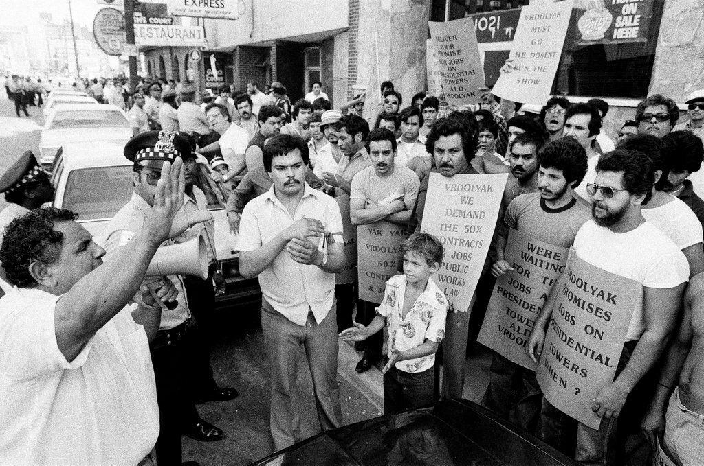 Protests against Vrdolyak 29 - Chicago Sun-Times