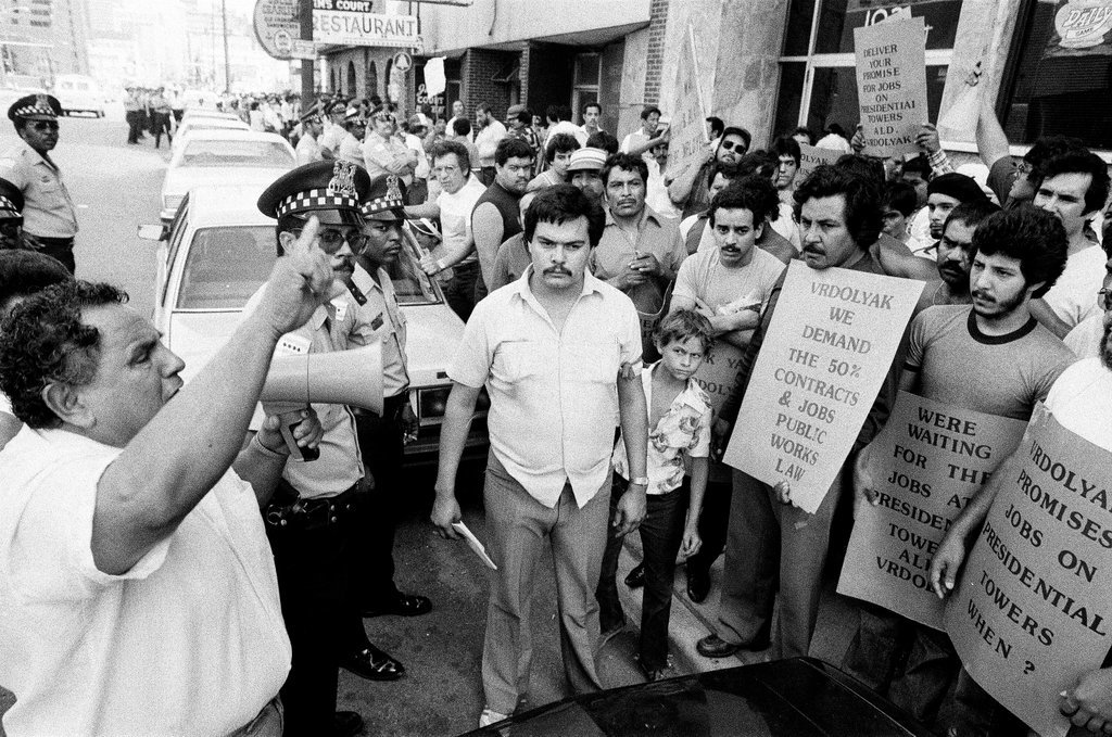 Protests against Vrdolyak 29 - Chicago Sun-Times