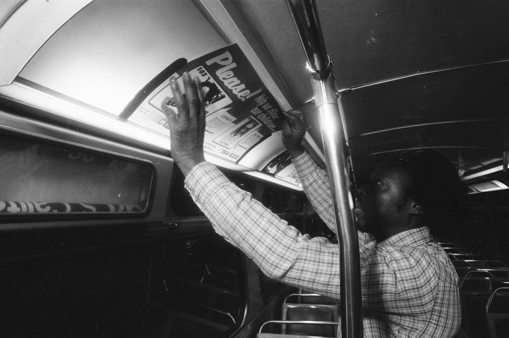 New posters on CTA buses - Chicago Sun-Times
