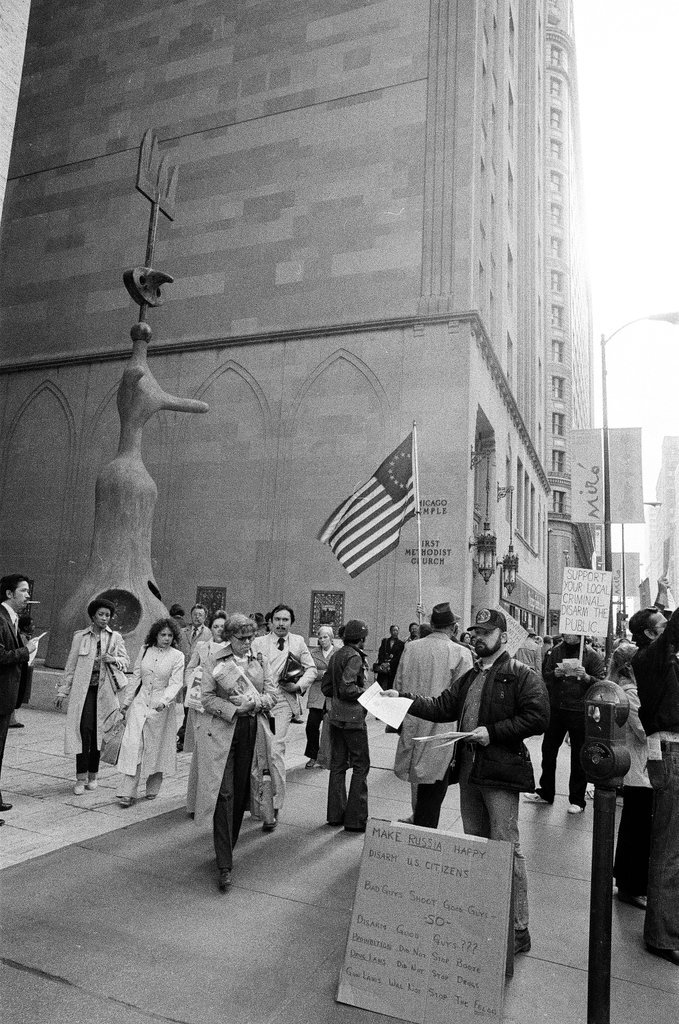 Handgun control rally at the Daley Center - Chicago Sun-Times