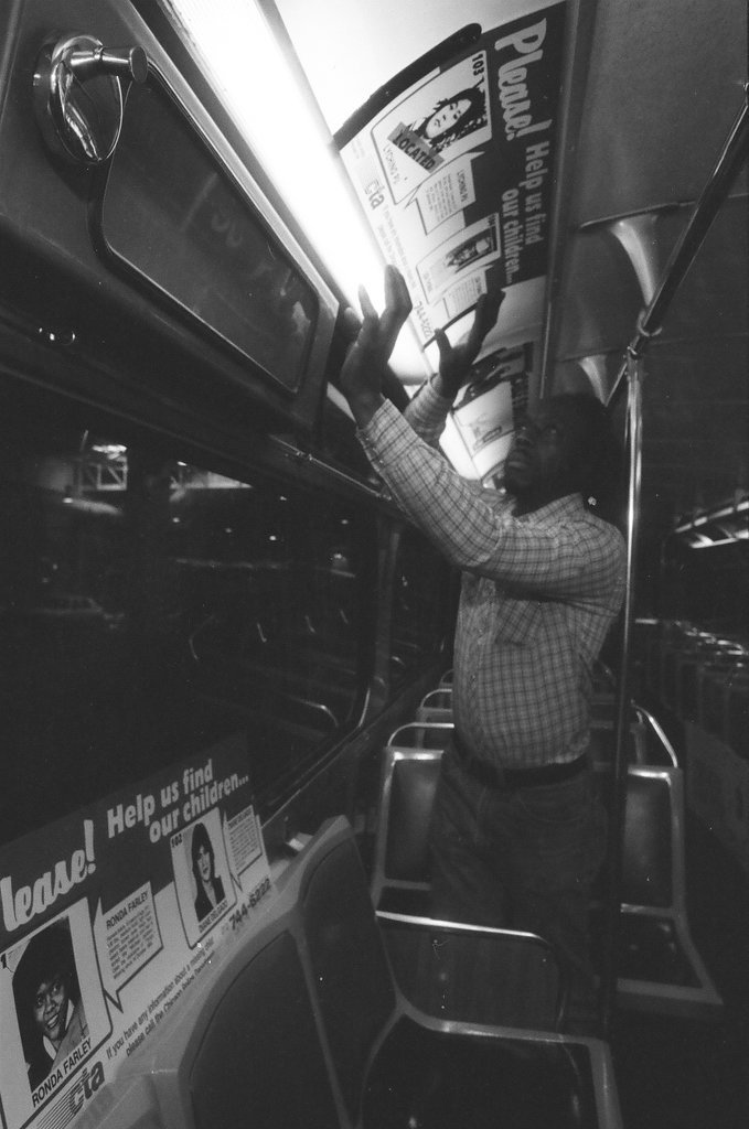 New posters on CTA buses - Chicago Sun-Times