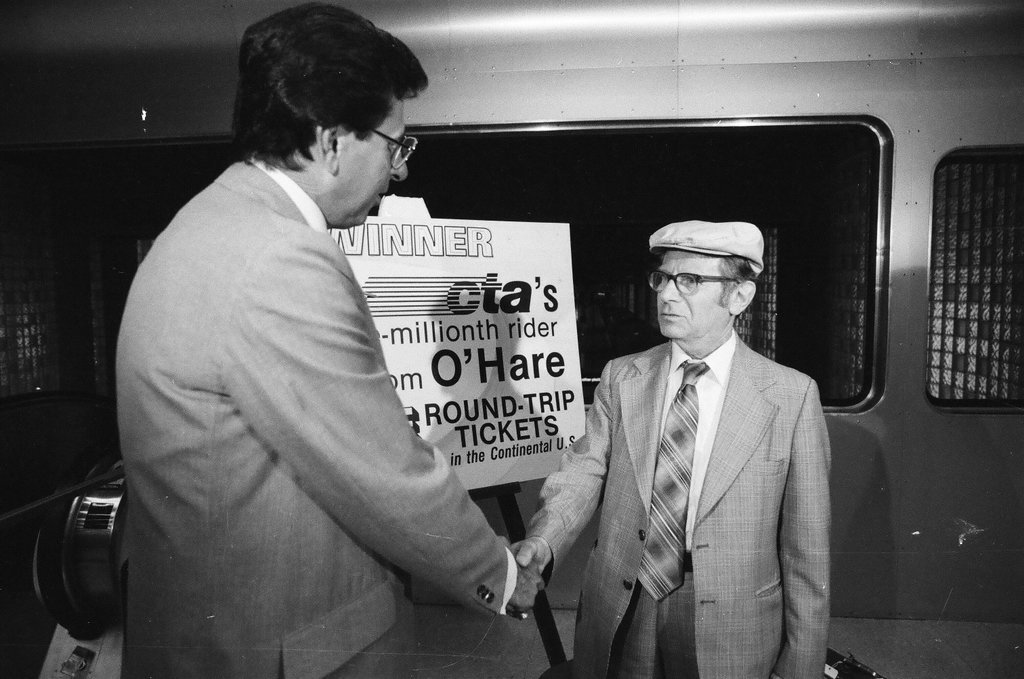 One-millionth O'Hare CTA passenger - Chicago Sun-Times