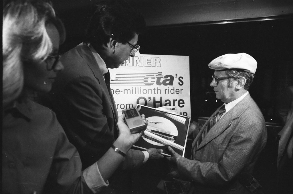 One-millionth O'Hare CTA passenger - Chicago Sun-Times
