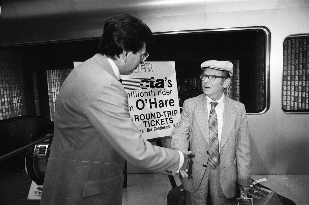 One-millionth O'Hare CTA passenger - Chicago Sun-Times