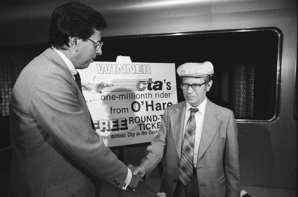 One-millionth O'Hare CTA passenger - Chicago Sun-Times
