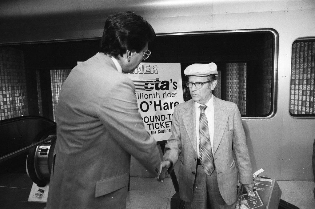 One-millionth O'Hare CTA passenger - Chicago Sun-Times