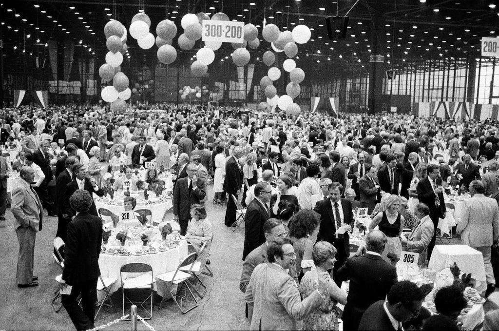 Reagan at Governor Thompson fundraiser - Chicago Sun-Times