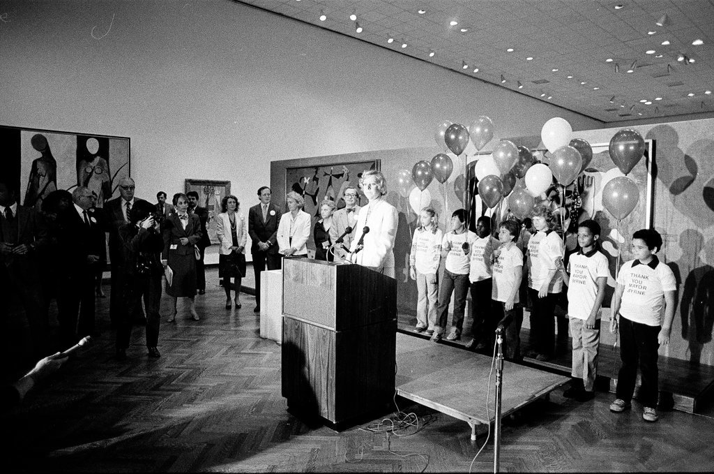 Jane Byrne at Art Institute - Chicago Sun-Times