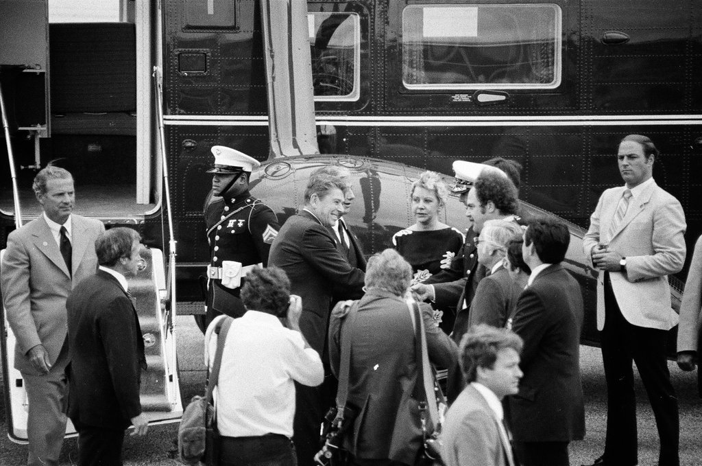 President Reagan arrives in Chicago - Chicago Sun-Times