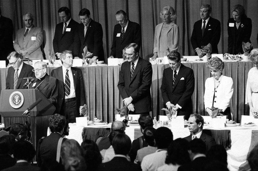 Reagan at Governor Thompson fundraiser - Chicago Sun-Times