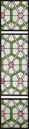 Stained Glass Ceiling Panel from the Trading Room of the Chicago Stock Exchange - Sullivan, Louis H., 1856-1924