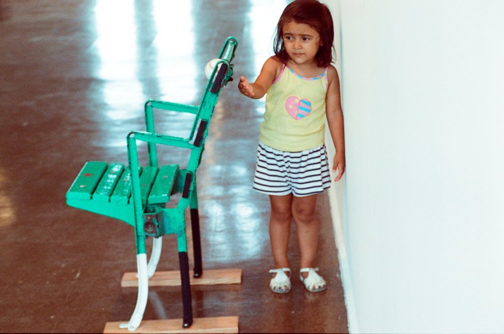 Comiskey Park chair art - Chicago Sun-Times