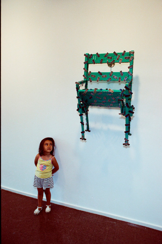 Comiskey Park chair art - Chicago Sun-Times