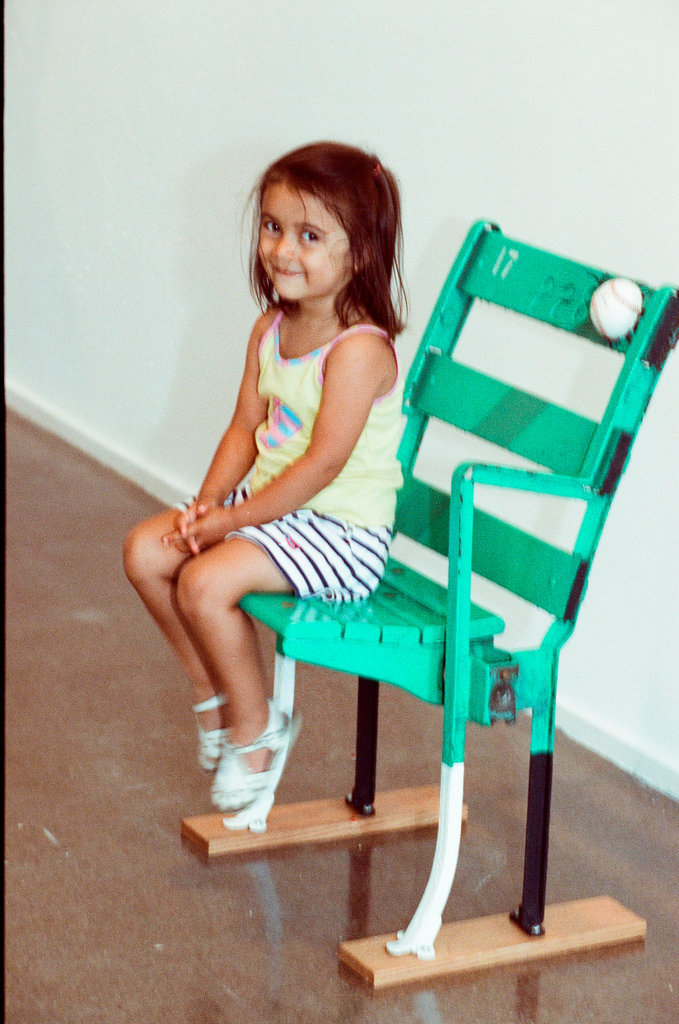 Comiskey Park chair art - Chicago Sun-Times
