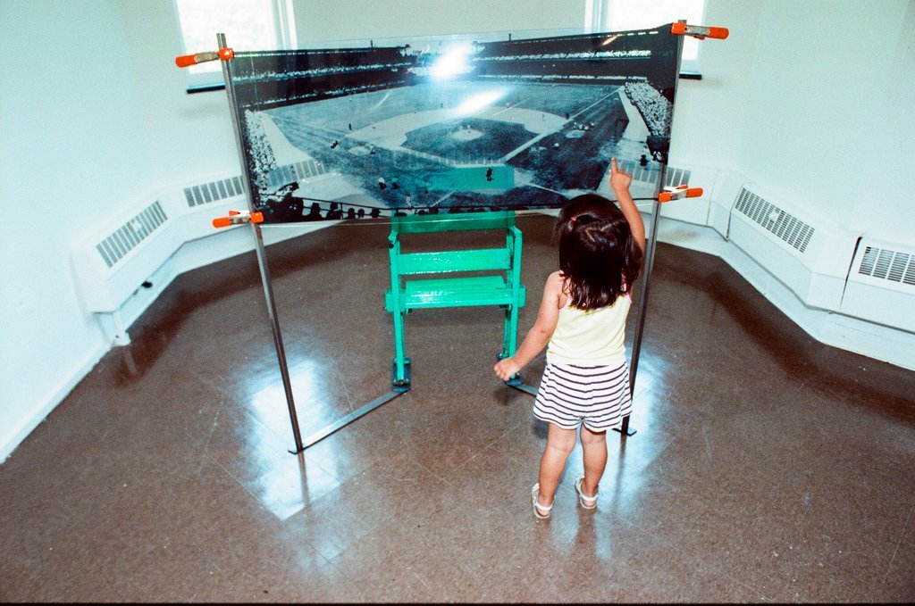 Comiskey Park chair art - Chicago Sun-Times