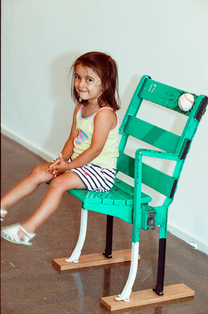 Comiskey Park chair art - Chicago Sun-Times