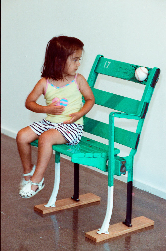 Comiskey Park chair art - Chicago Sun-Times