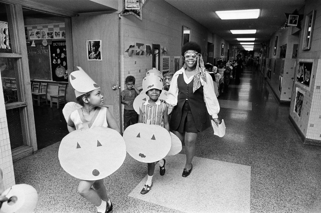 Halloween party at Calhoun Elementary - Chicago Sun-Times