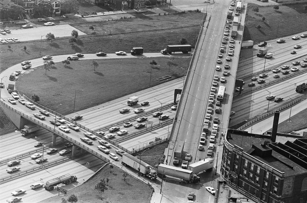 Kennedy Expressway construction - Chicago Sun-Times