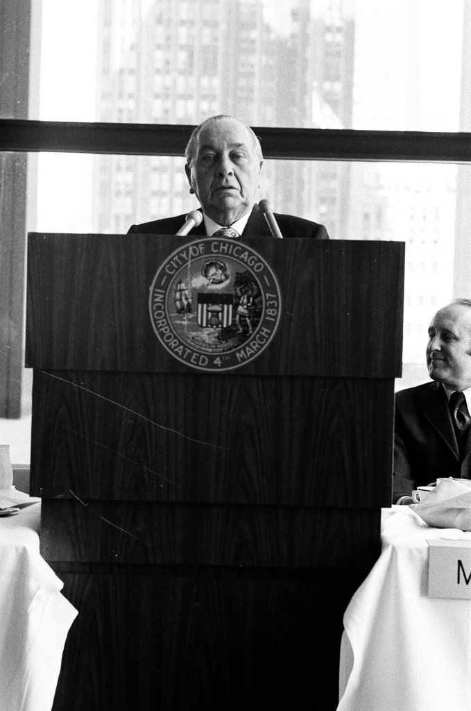 Mayor Daley at new Hyatt Regency - Chicago Sun-Times