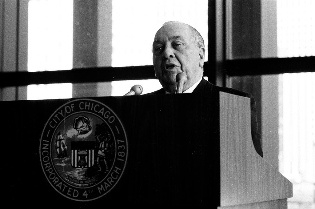 Mayor Daley at new Hyatt Regency - Chicago Sun-Times