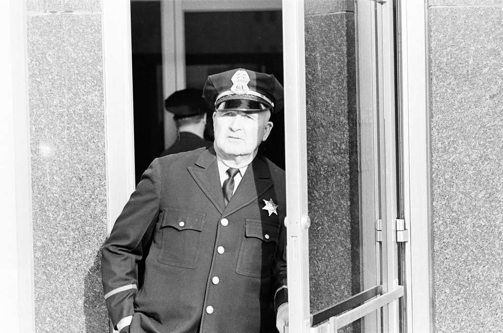 Richard Speck arrives at courthouse - Jack Dykinga for Chicago Sun-Times