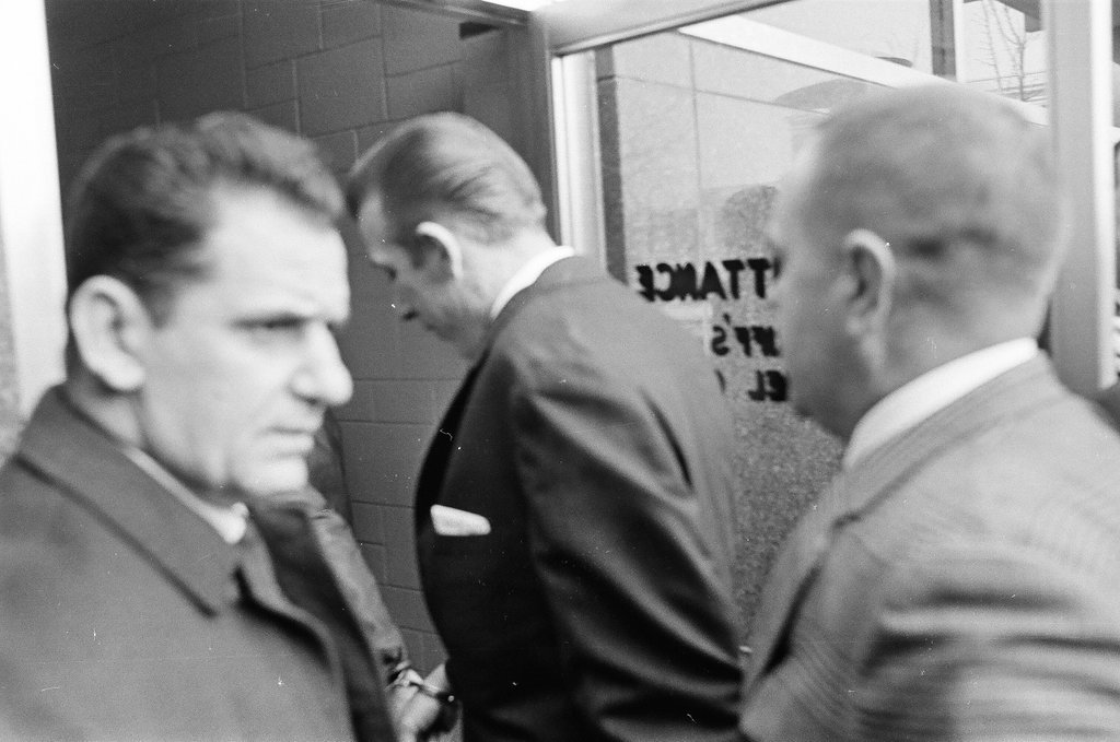 Richard Speck arrives at courthouse - Jack Dykinga for Chicago Sun-Times