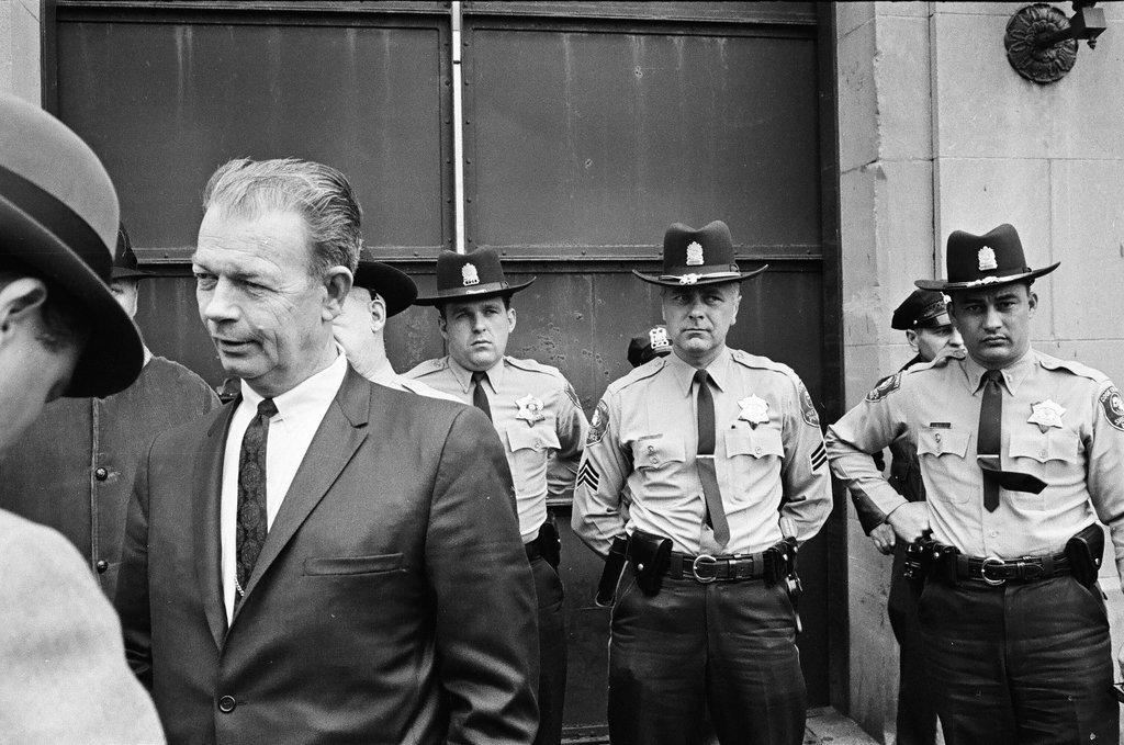 Richard Speck arrives at county jail - Kotalik (Bob or George) for Chicago Sun-Times