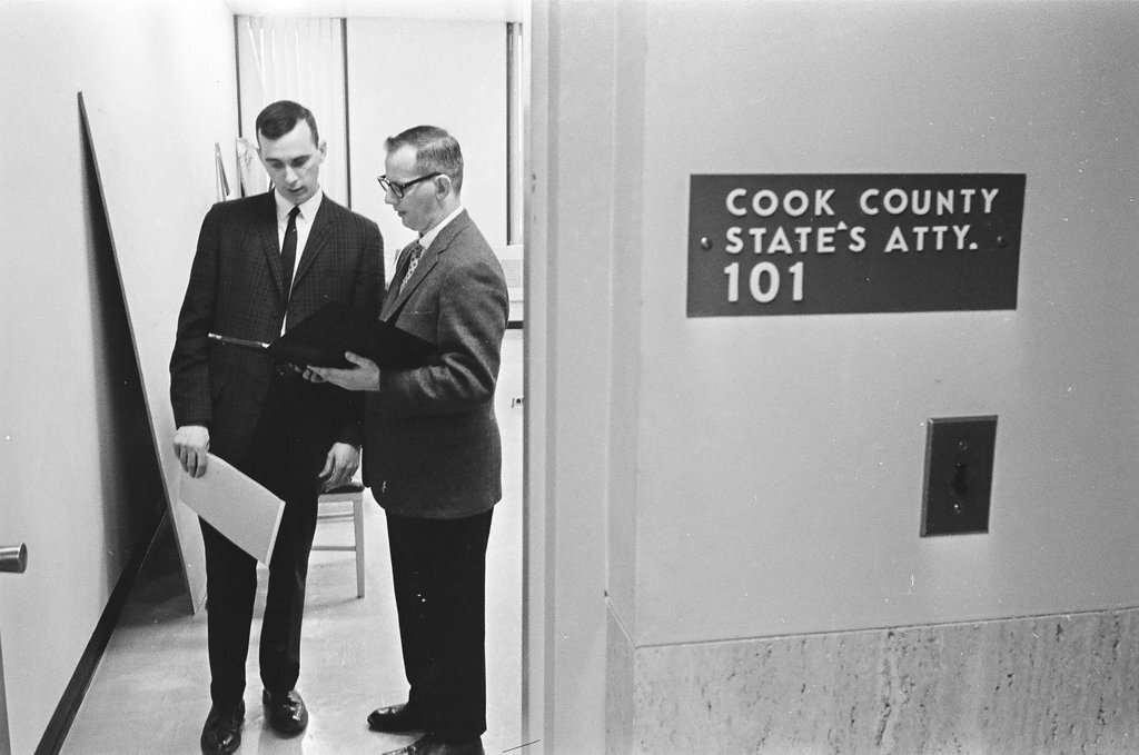 State's attorneys in Speck trial - Jack Dykinga for Chicago Sun-Times