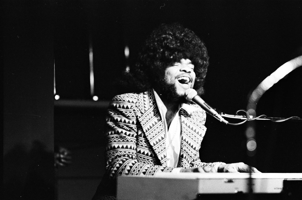 Billy Preston in concert - Edmund Jarecki for Chicago Sun-Times