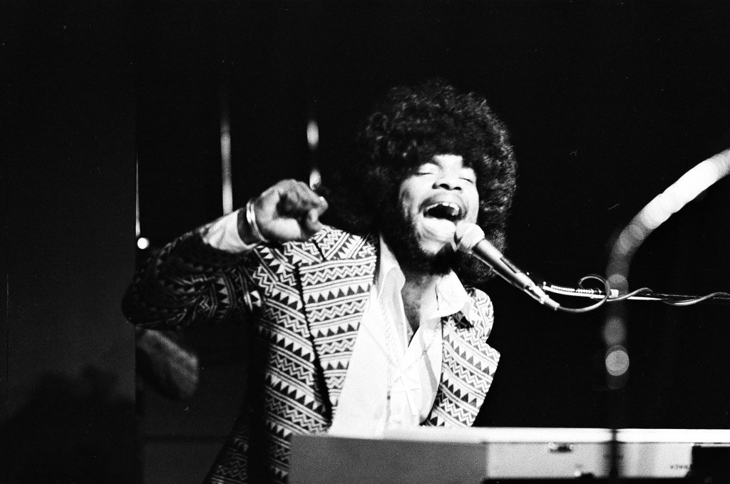 Billy Preston in concert - Edmund Jarecki for Chicago Sun-Times