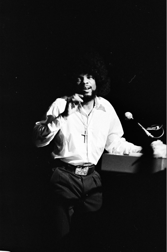 Billy Preston in concert - Edmund Jarecki for Chicago Sun-Times