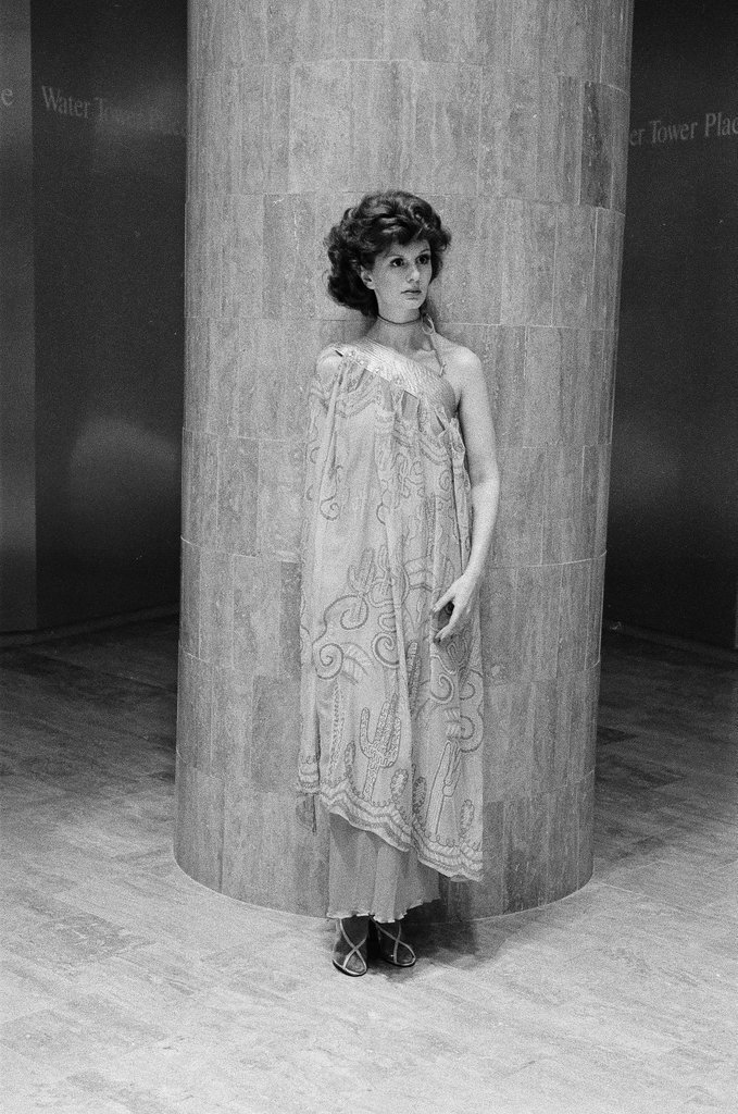 Zandra Rhodes designs - Peters (Clarence or Pete) for Chicago Sun-Times