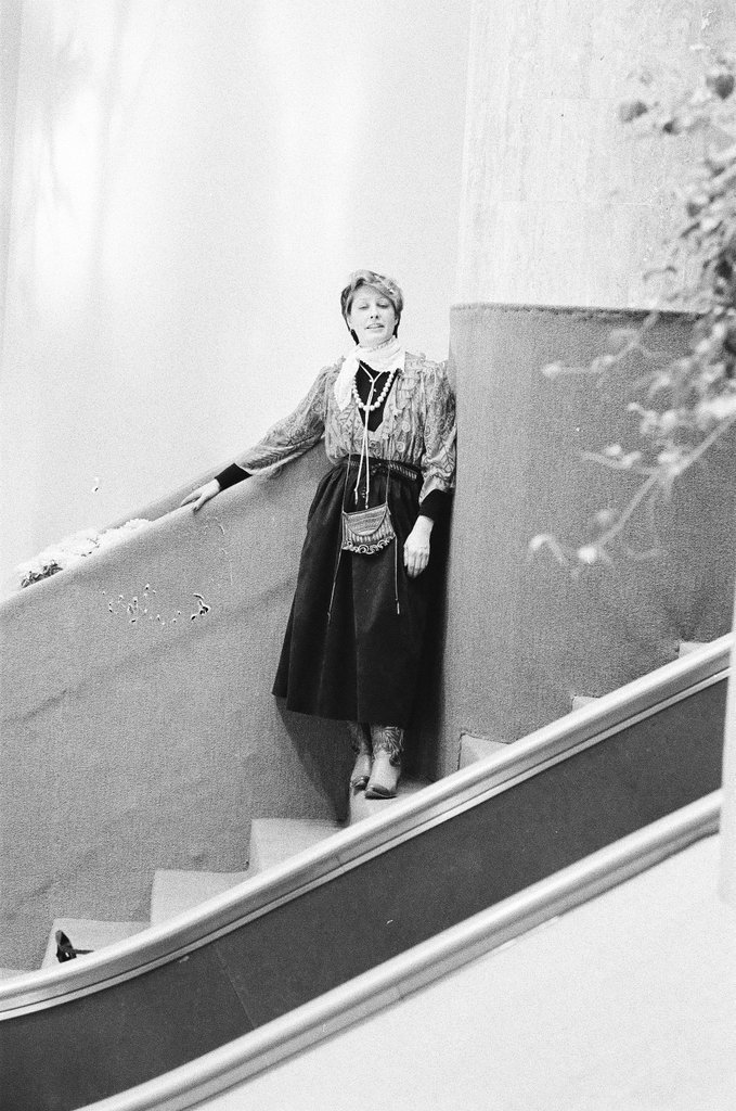 Zandra Rhodes designs - Peters (Clarence or Pete) for Chicago Sun-Times