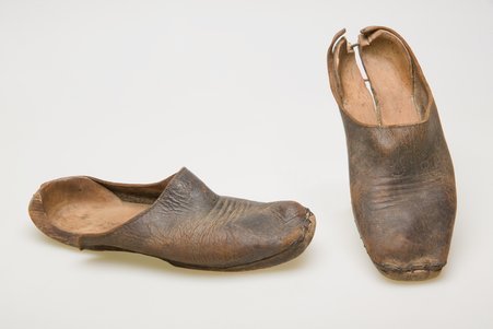 enslaved person's shoes