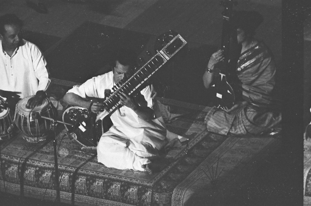 Ravi Shankar performs at Orchestra Hall - Gene Pesek for Chicago Sun-Times