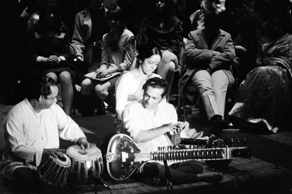 Ravi Shankar performs at Orchestra Hall - Jack Lenahan for Chicago Sun-Times
