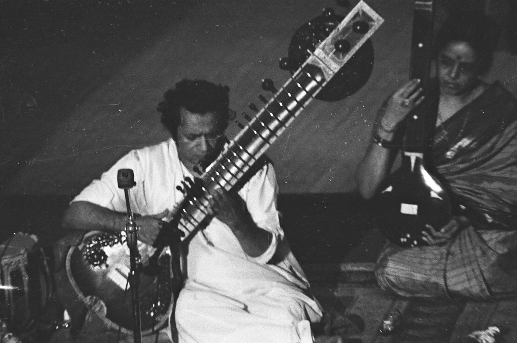 Ravi Shankar performs at Orchestra Hall - Gene Pesek for Chicago Sun-Times