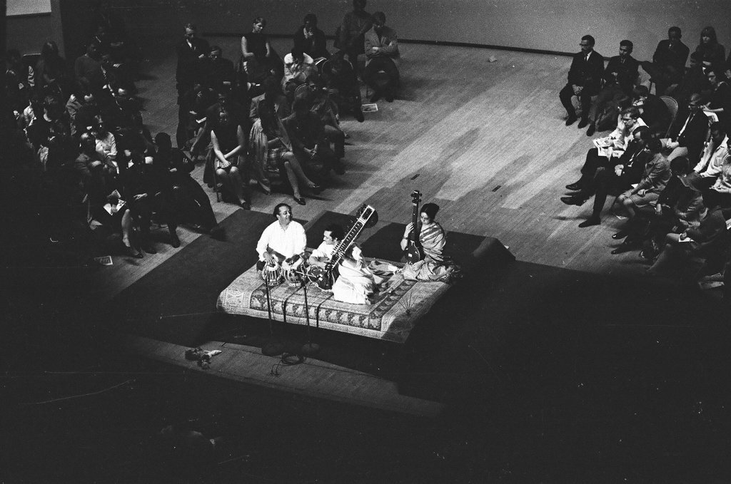 Ravi Shankar performs at Orchestra Hall - Gene Pesek for Chicago Sun-Times