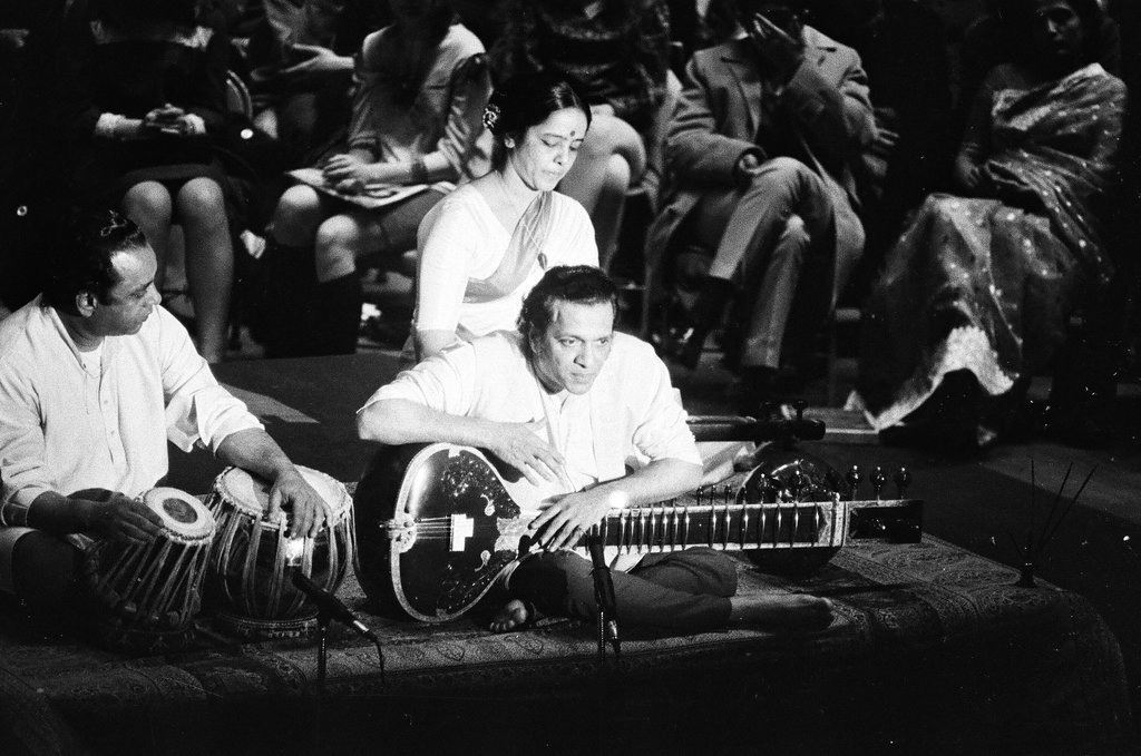 Ravi Shankar performs at Orchestra Hall - Jack Lenahan for Chicago Sun-Times