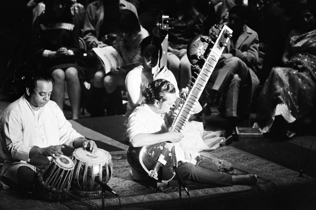 Ravi Shankar performs at Orchestra Hall - Jack Lenahan for Chicago Sun-Times