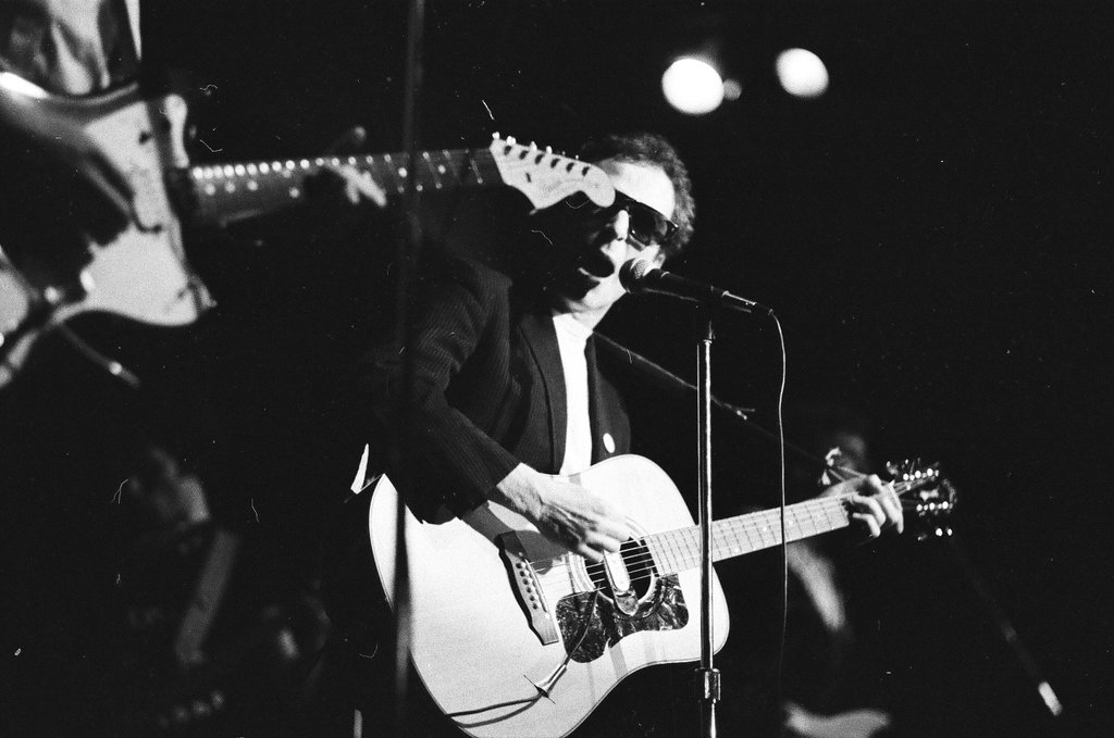 Graham Parker in concert - Jim Mescall for Chicago Sun-Times